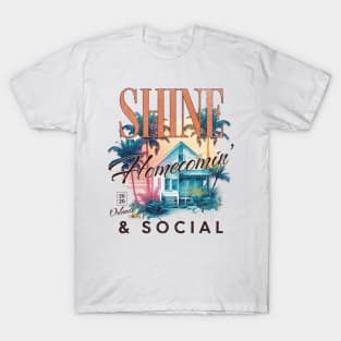 Shine & Social Bar at Homecomin' in Disney Springs T-Shirt